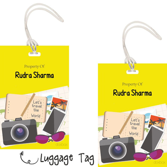 Luggage tag - Memory Doxbox Store|]Peppydots