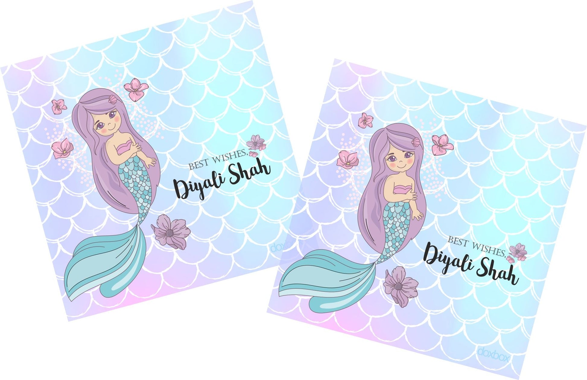 Gift Tag - Mermaid Doxbox Store|]Peppydots