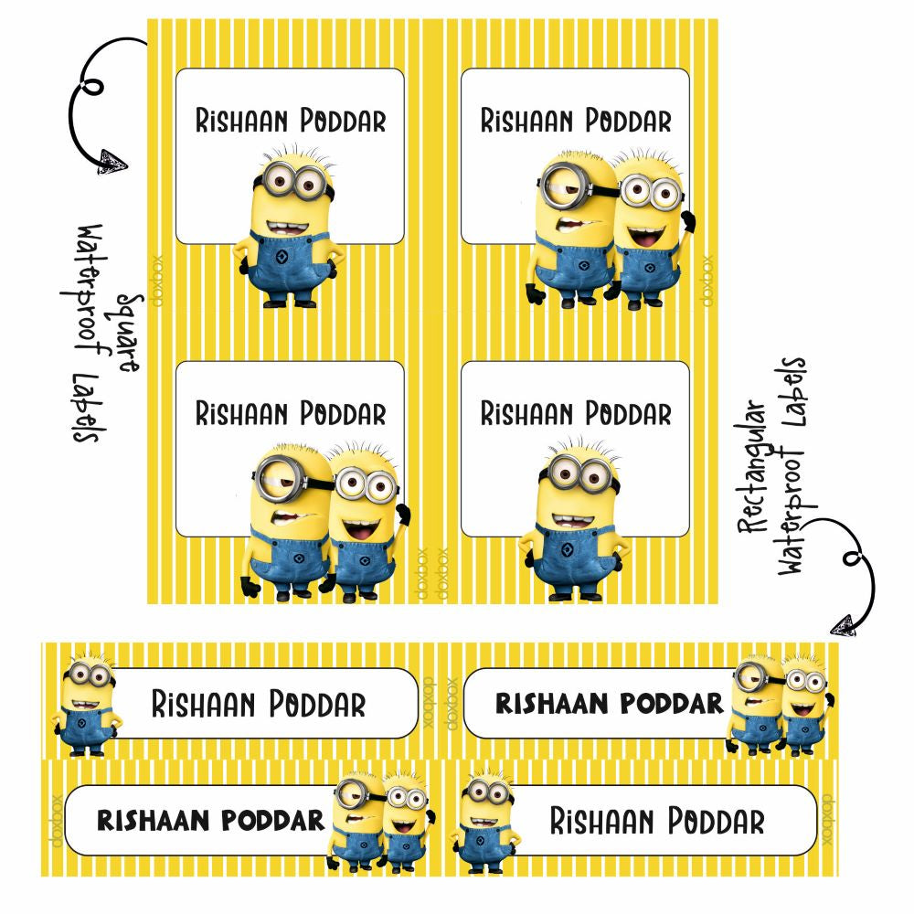 Label Combo -Minion Doxbox Store|]Peppydots