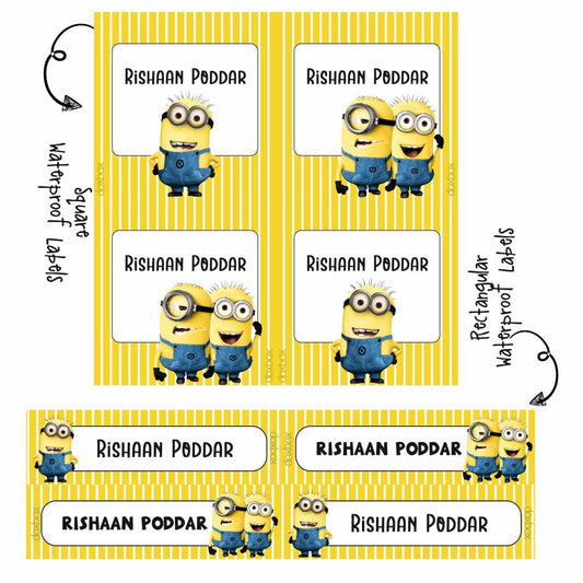 Label Combo -Minion Doxbox Store|]Peppydots
