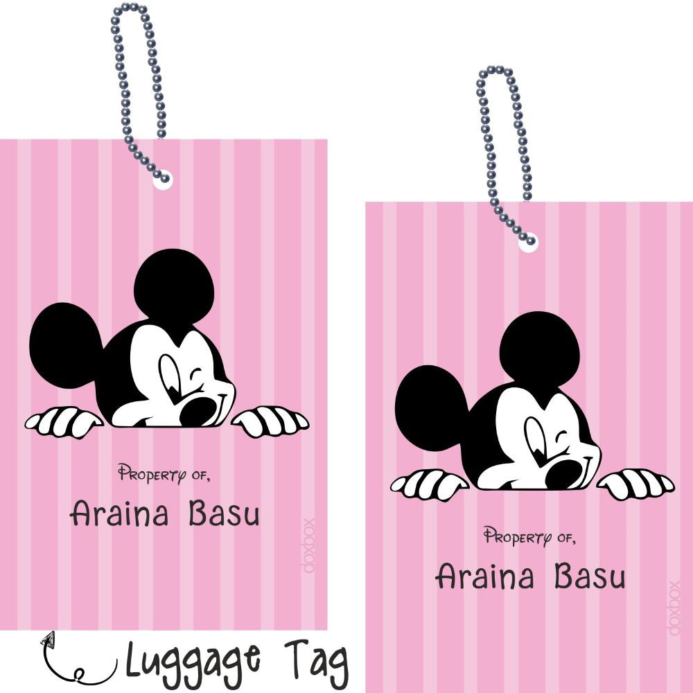 Luggage Tag - Minnie Mouse Doxbox Store|]Peppydots