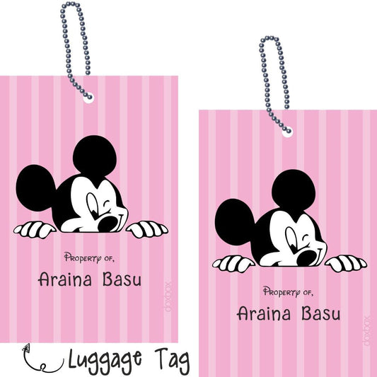 Luggage Tag - Minnie Mouse Doxbox Store|]Peppydots