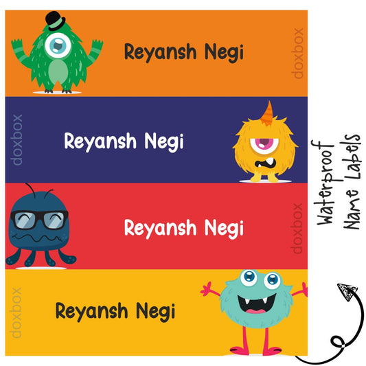 Waterproof Labels - Monster Doxbox Store|]Peppydots