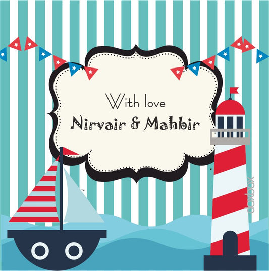 Gift Tag - Nautical Doxbox Store|]Peppydots