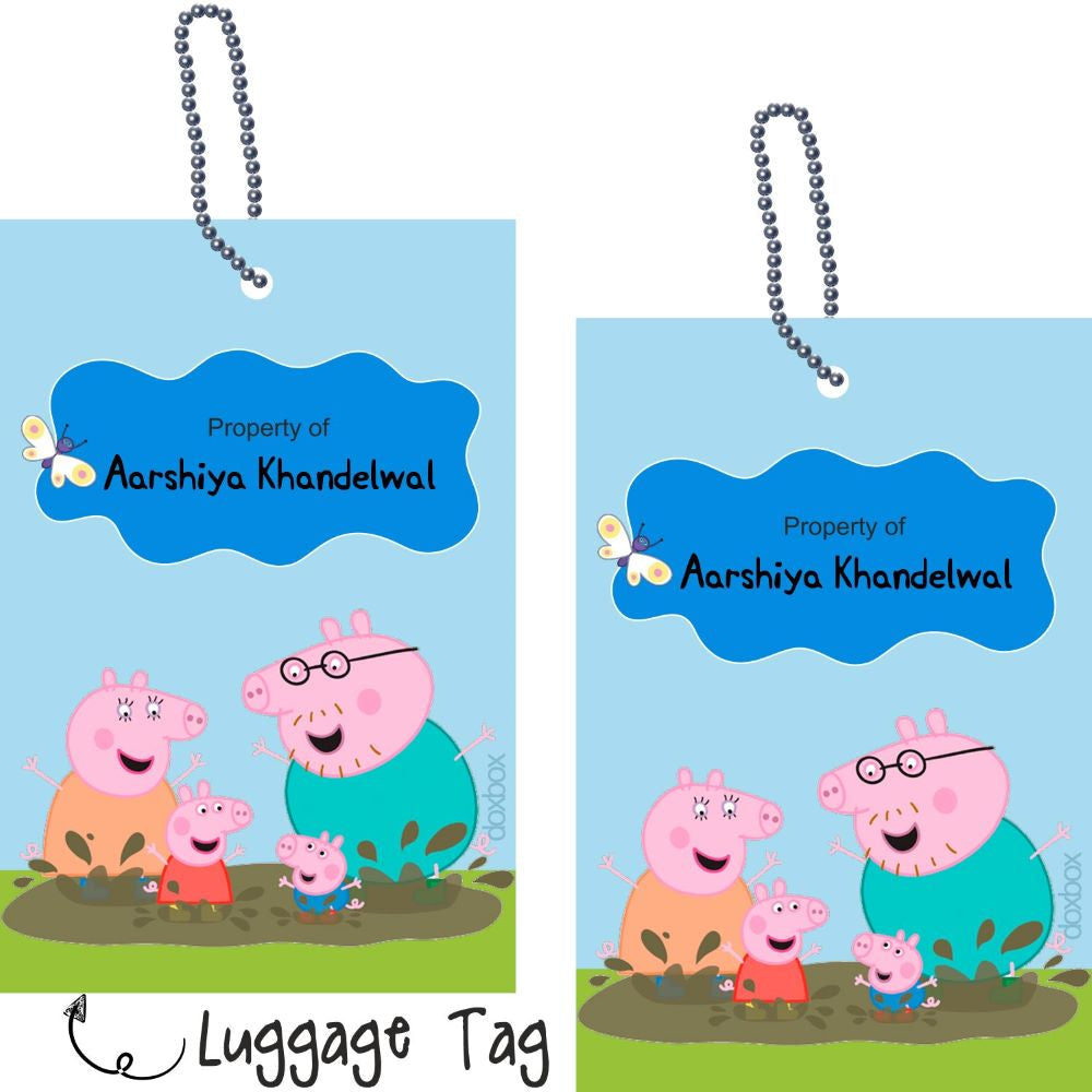 Luggage Tag - Peppa Pig Doxbox Store|]Peppydots