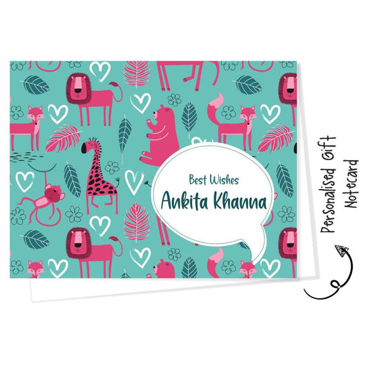 Gift notecard - Animal Fun Doxbox Store|]Peppydots
