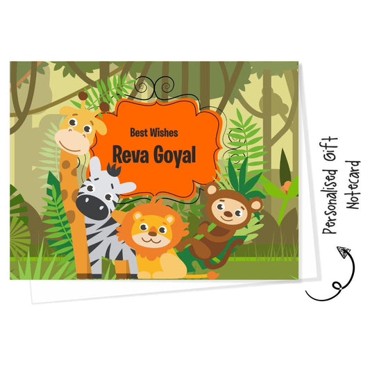 Gift Notecard - Jungel Animal Doxbox Store|]Peppydots