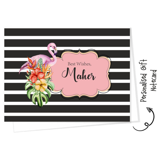 Gift notecard -Flamingo Doxbox Store|]Peppydots