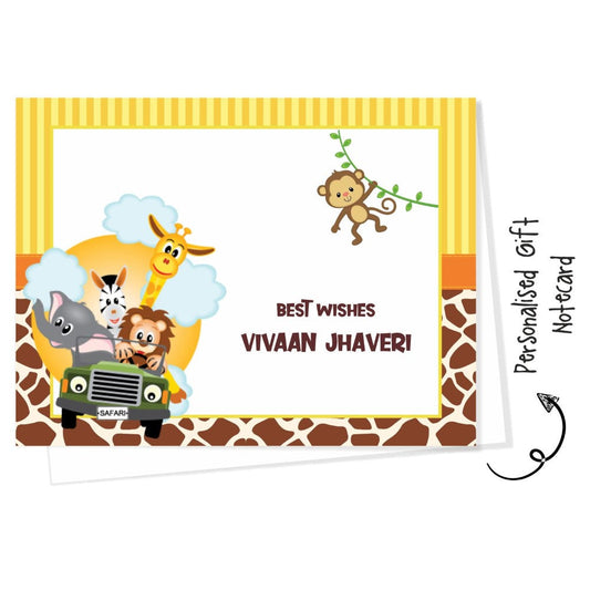Gift notecard -Jungle safari Doxbox Store|]Peppydots