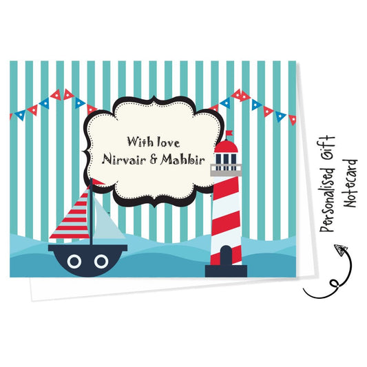 Gift notecard -Nautical Doxbox Store|]Peppydots