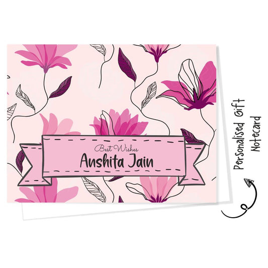 Gift notecard - Pink Tulips Doxbox Store|]Peppydots