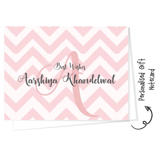 Gift notecard - Pink Zigzag Doxbox Store|]Peppydots