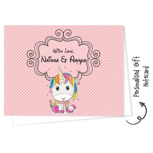 Gift Notecard - Unicorn Pattern Doxbox Store|]Peppydots