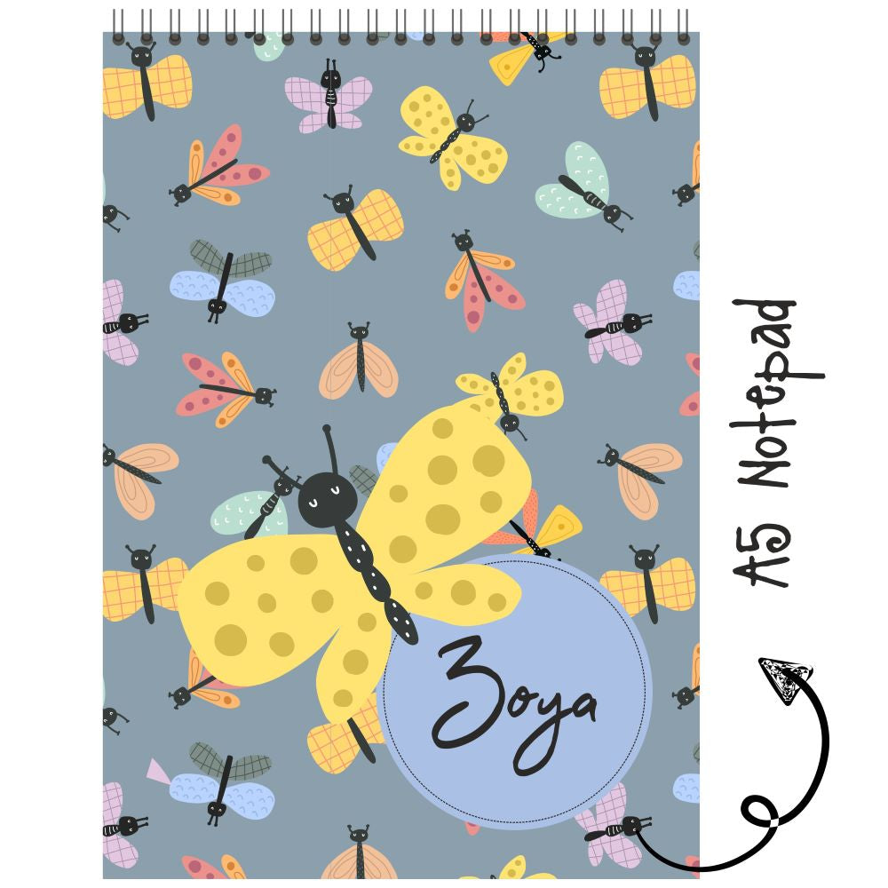 Notepad - Colorful Bugs Doxbox Store|]Peppydots