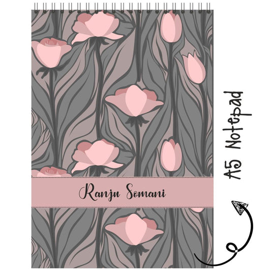 Notepad - Peach Roses Doxbox Store|]Peppydots