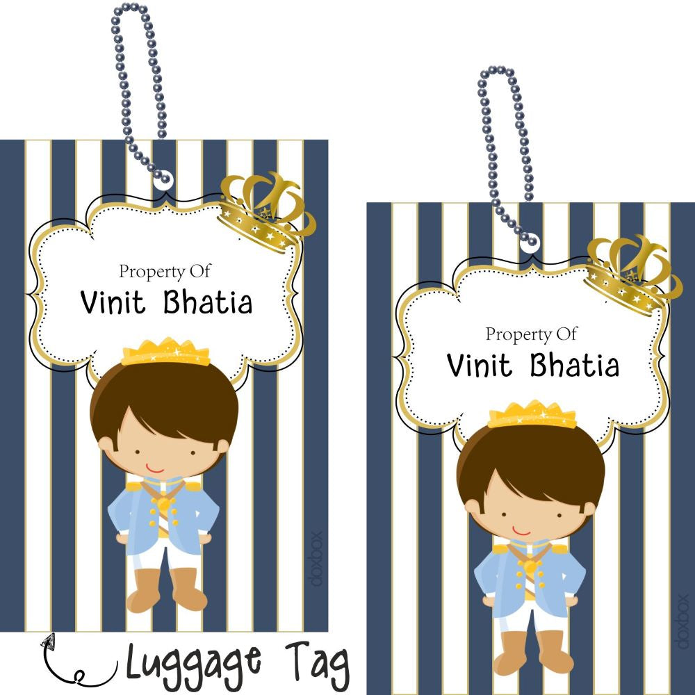 Luggage Tag - Prince Doxbox Store|]Peppydots