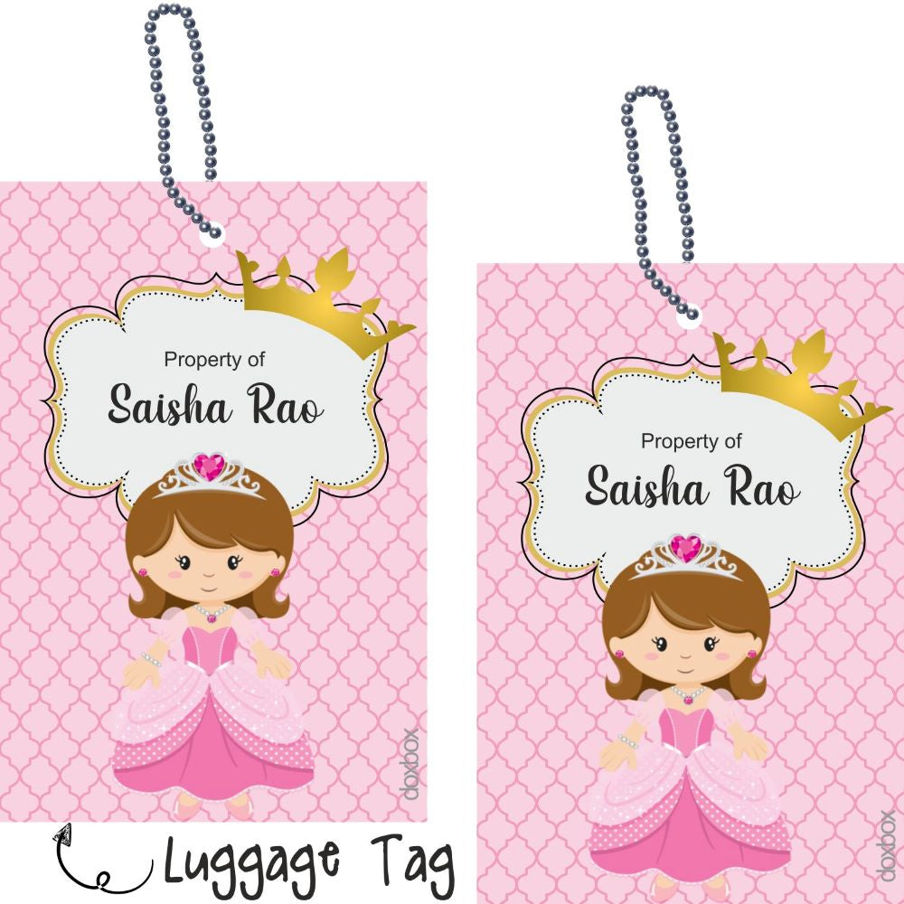 Luggage Tag - Princess Doxbox Store|]Peppydots