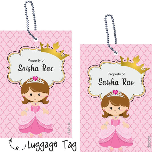 Luggage Tag - Princess Doxbox Store|]Peppydots