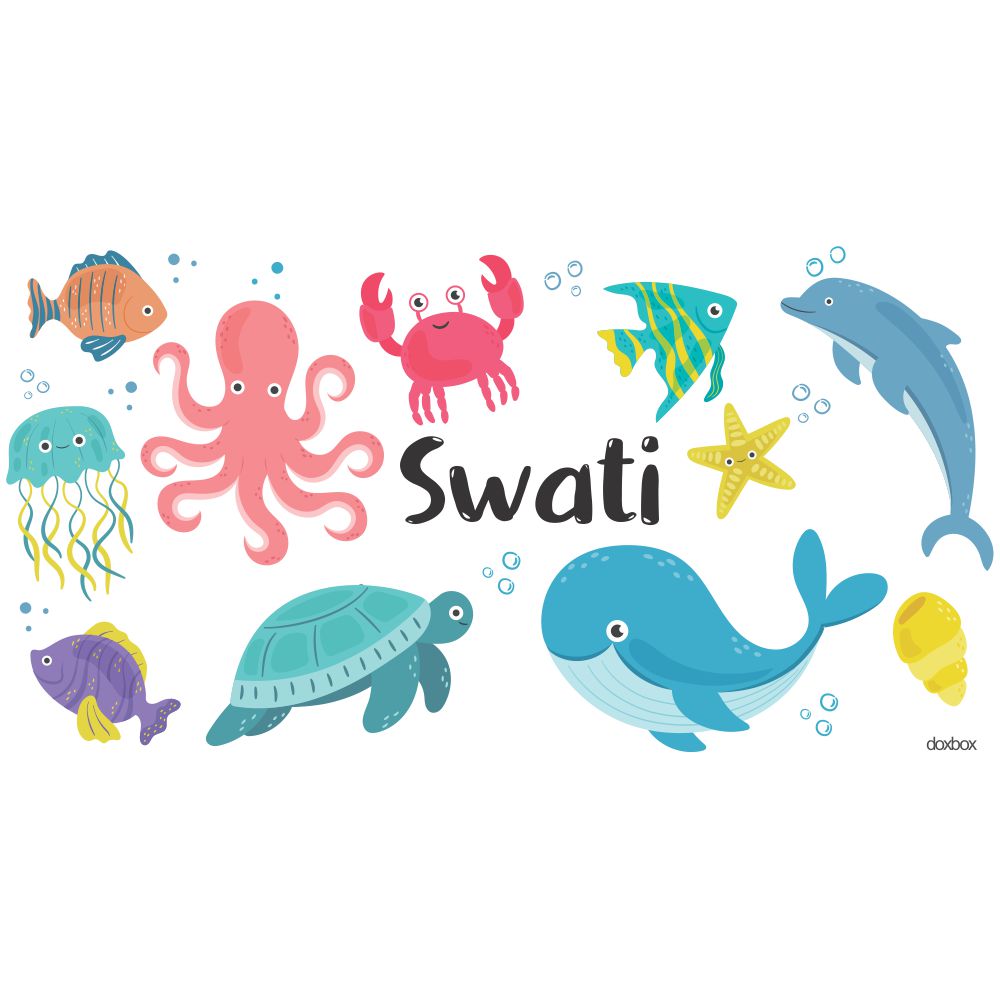 Waterbottle - Sea Animal Doxbox Store|]Peppydots