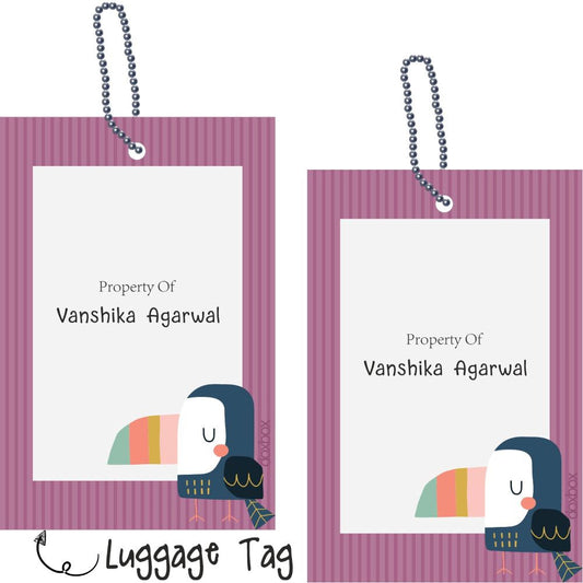 Luggage Tag - Taucan Doxbox Store|]Peppydots